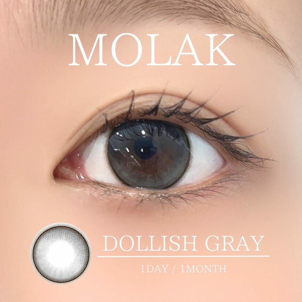 モラク　ドーリッシュグレー　装用画像