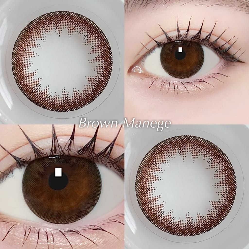 リリーアンナ　ブラウンマネージュ　装用画像