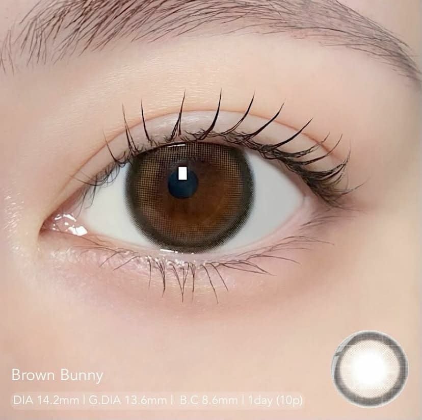 1day] ブラウンバニー モラク 宮脇咲良 | カラコン通販 LILY ANNA