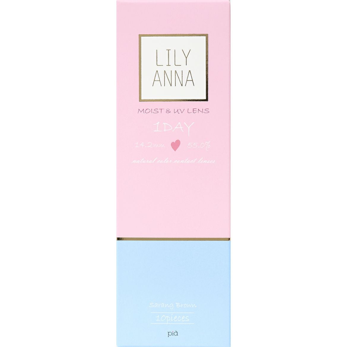 リリーアンナ　サランブラウン　パッケージ