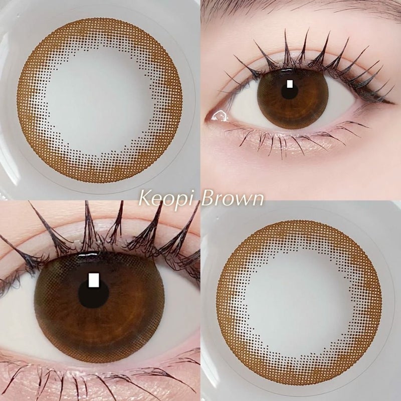 リリーアンナ　コピブラウン　装用画像