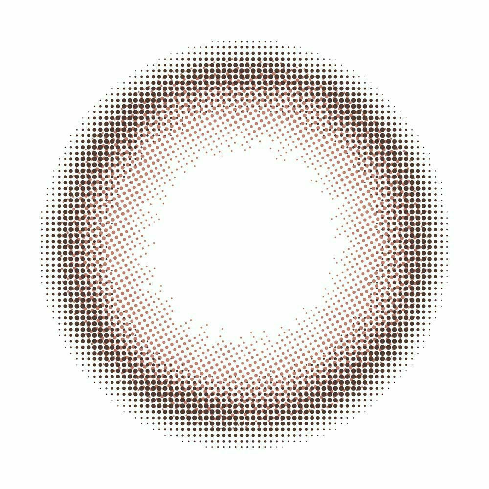 トパーズ(TOPARDS) カラコン - 指原莉乃(さっしー)  [1day] トパーズ クリームローズ レンズ画像