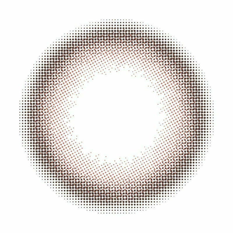 トパーズ(TOPARDS) カラコン - 指原莉乃(さっしー)  [1day] トパーズ クリームローズ レンズ画像