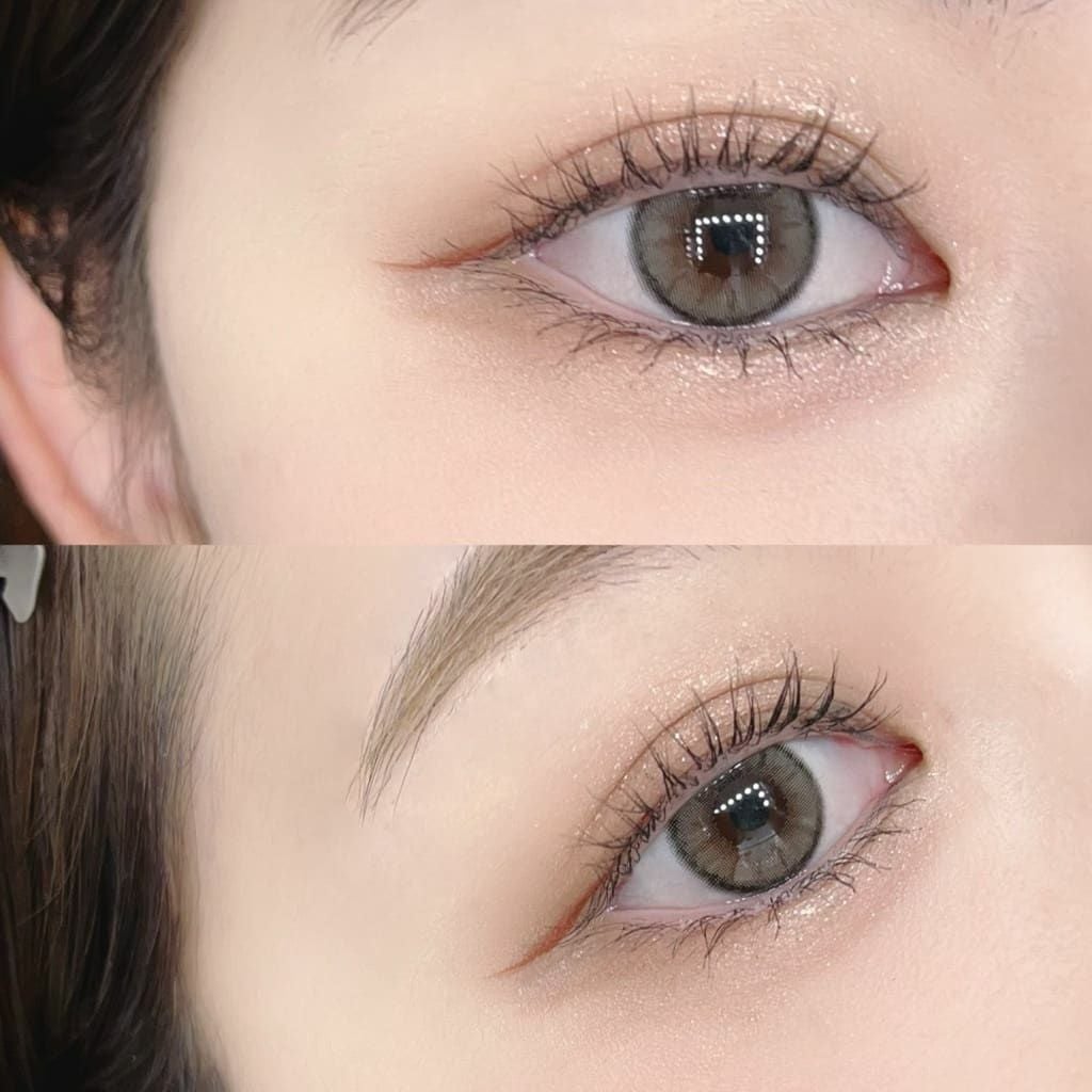 モラク　ダズルグレー　装用画像