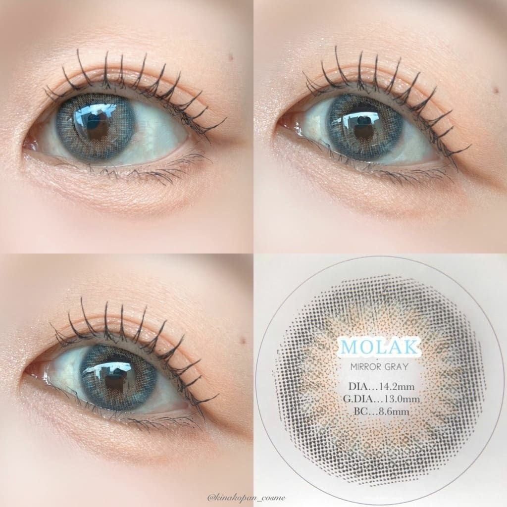 ミラーグレー　モラク　装用画像