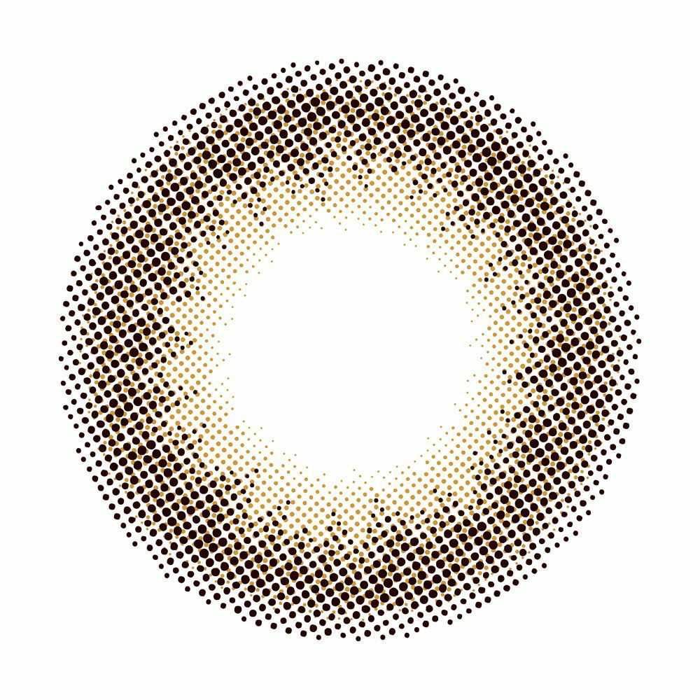 ミムコ(mimuco) カラコン - かわにしみき(みきぽん) ブラウンフォンデュ レンズ画像