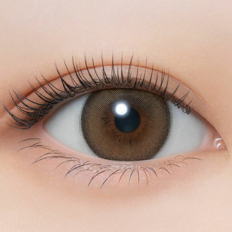 メロール(melloew) カラコン - 「めるる」こと生見愛瑠イメージモデル [1day] メロール シルキーパール 装用画像