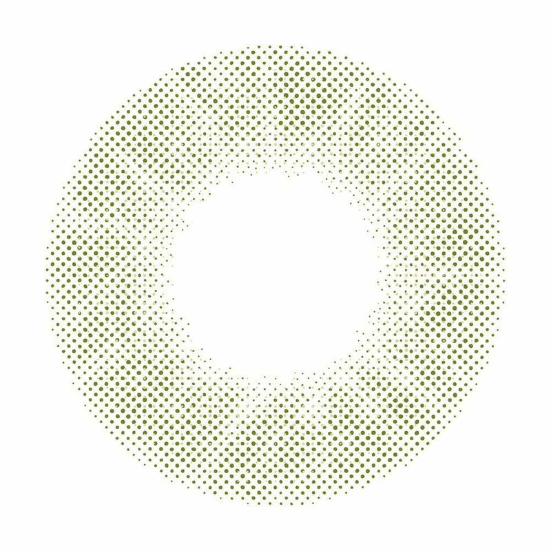 パース ワンデー (perse 1day) カラコン - よしミチ (ミチ よしあき) [1day] パース パームグリーン レンズ画像