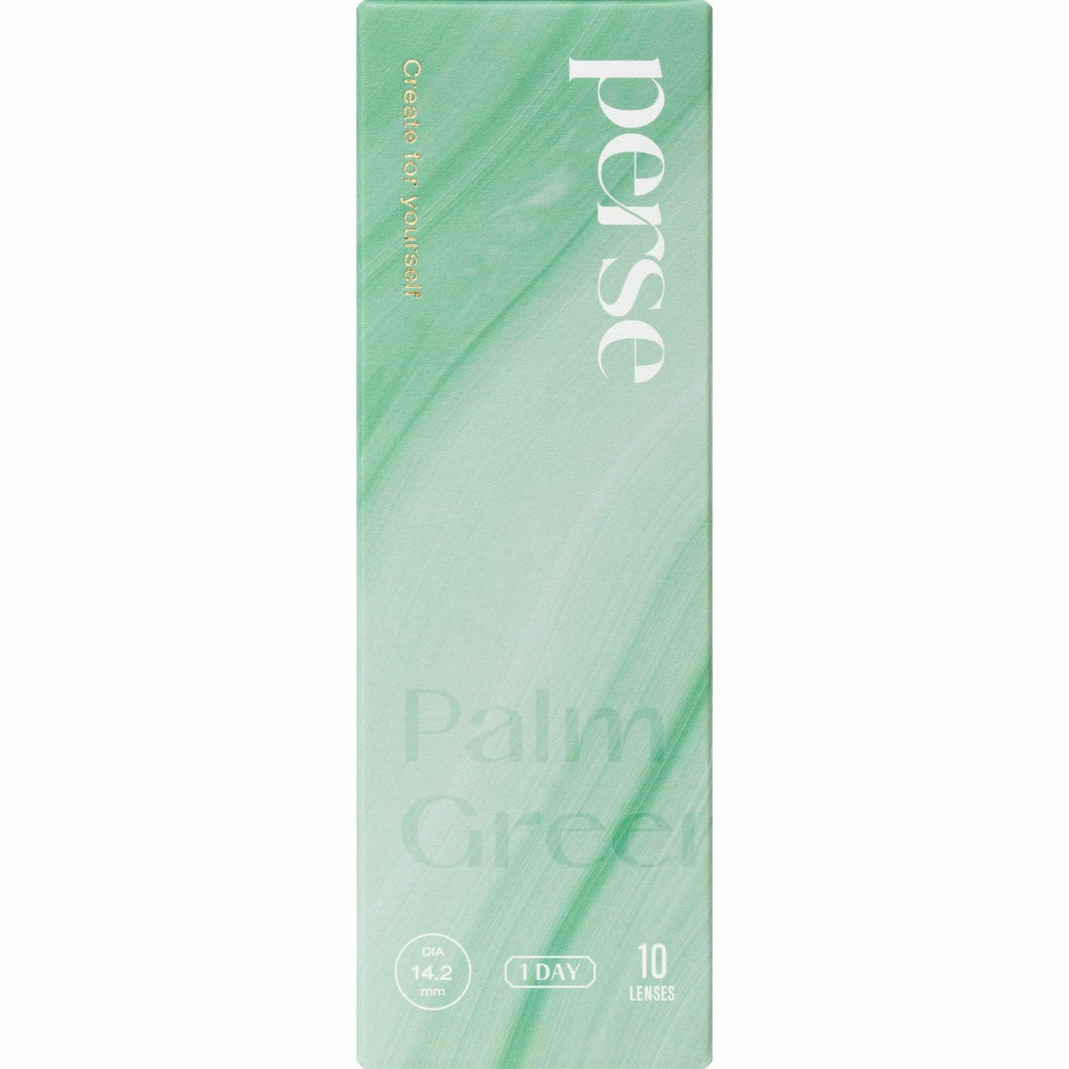 パース ワンデー (perse 1day) カラコン - よしミチ (ミチ よしあき) [1day] パース パームグリーン パッケージ画像