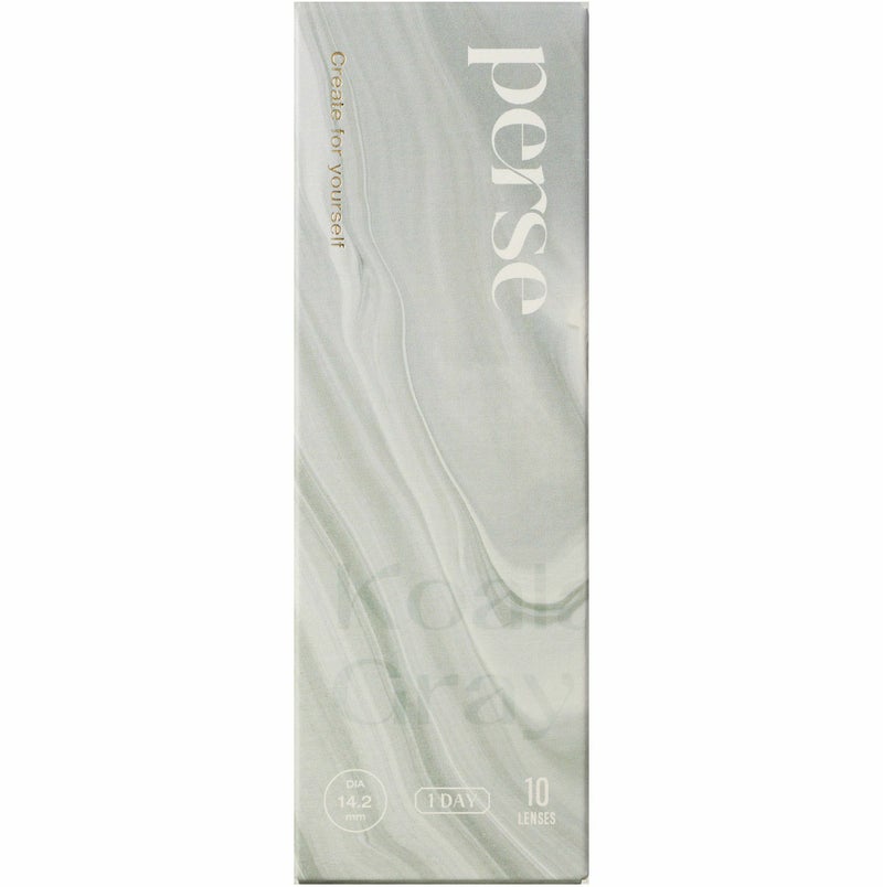 パース ワンデー (perse 1day) カラコン - よしミチ (ミチ よしあき) [1day] パース コアラグレー パッケージ画像