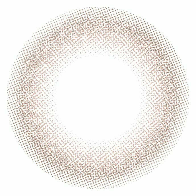 エバーカラーワンデーナチュラル ひとめぼれの恋 新木優子 レンズ画像