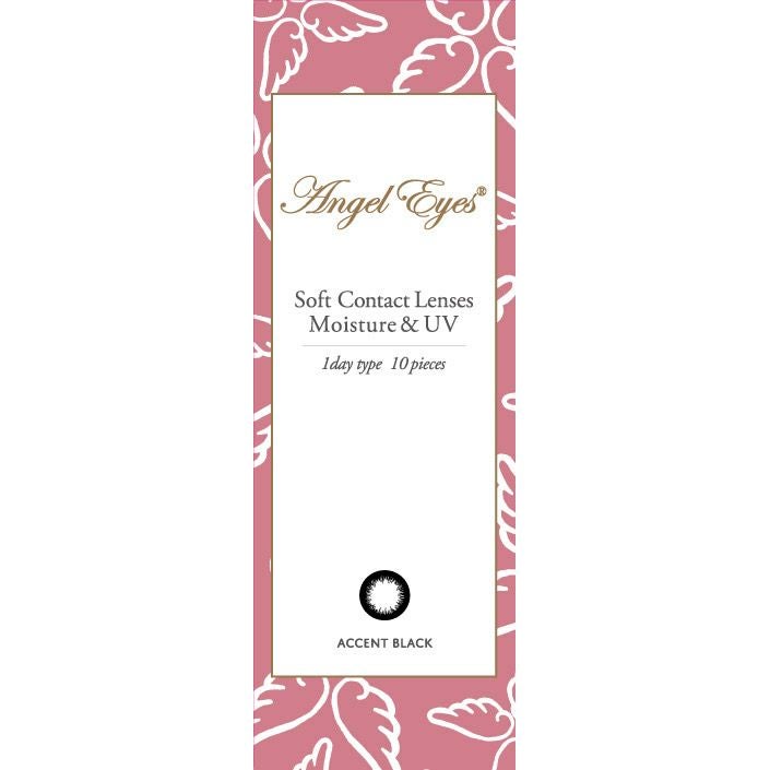 1day] アクセントブラック エンジェルアイズ| カラコン通販 LILY ANNA