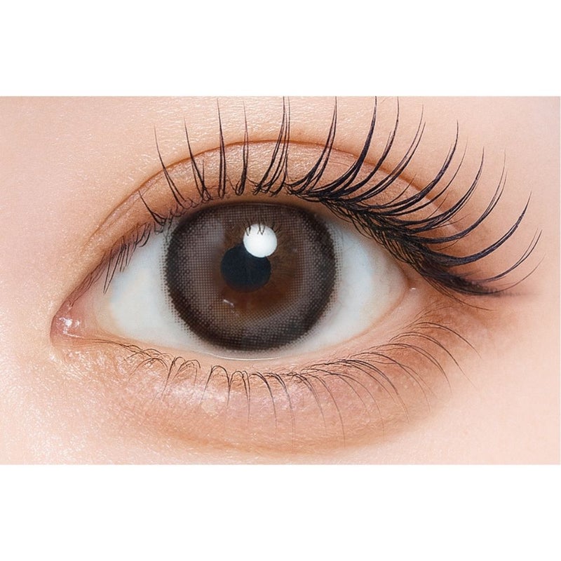  シャルトン （Charton） カラコン [1day] シャルトン コーヒーブラウニー　装用画像