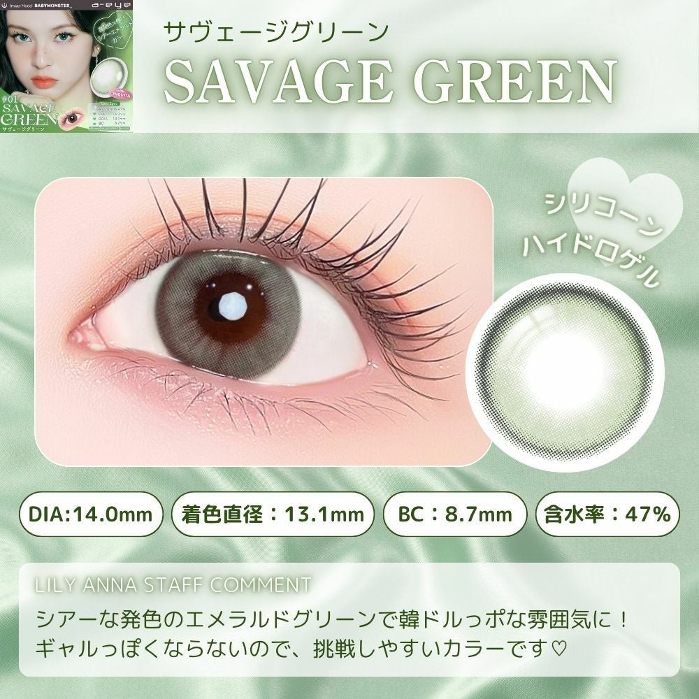 エーアイ サヴェージグリーン　スタッフコメント