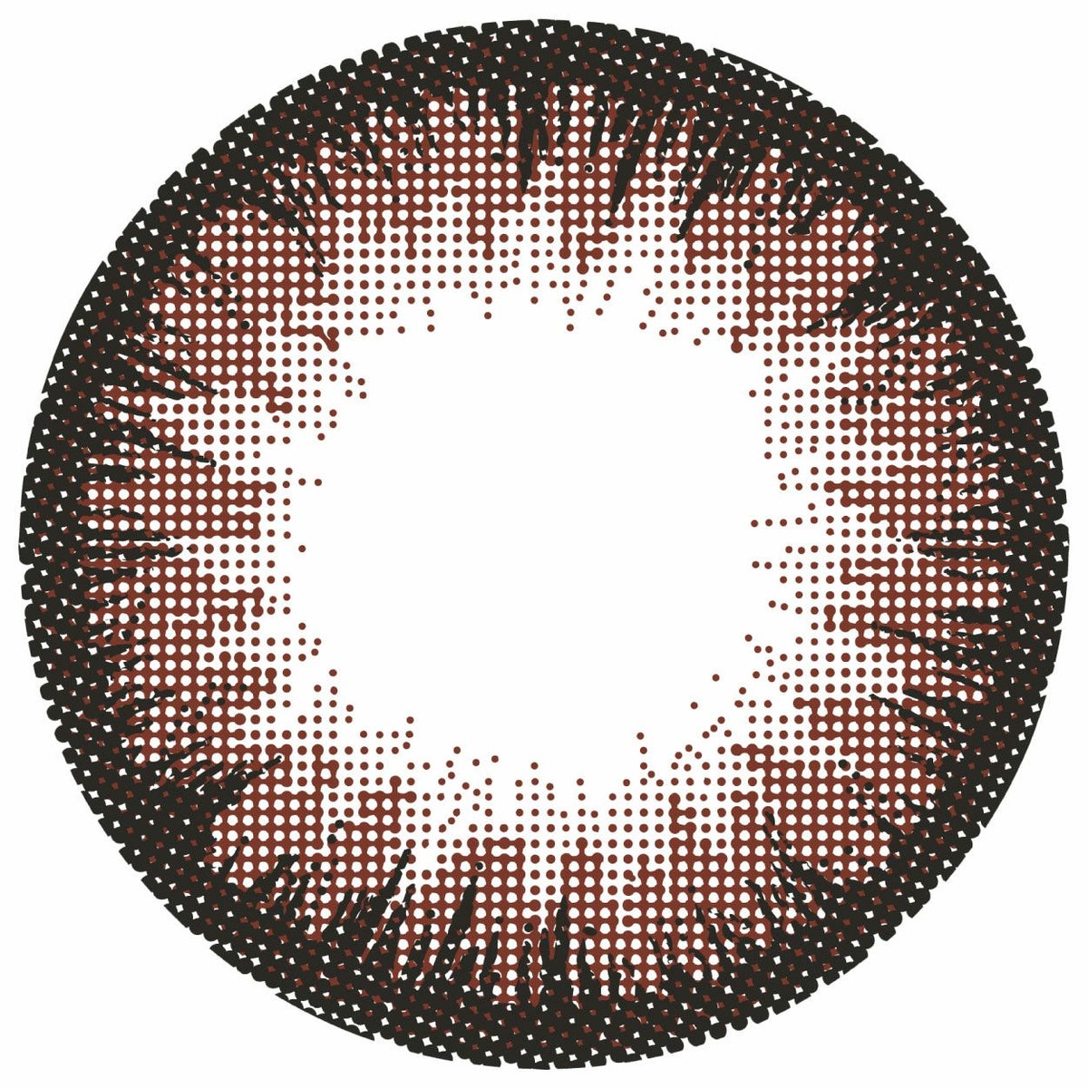 ラヴェール　センシュアルブラウン　レンズ画像