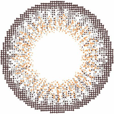 ラヴェール　アッシュグレージュ　レンズ画像