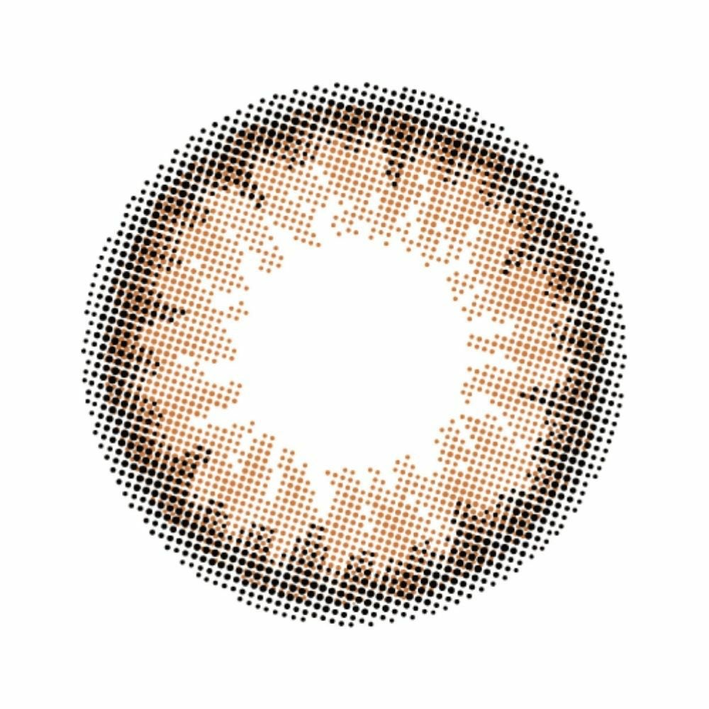 [1day] バンビヴィンテージ ナチュラルブラウン　レンズ画像