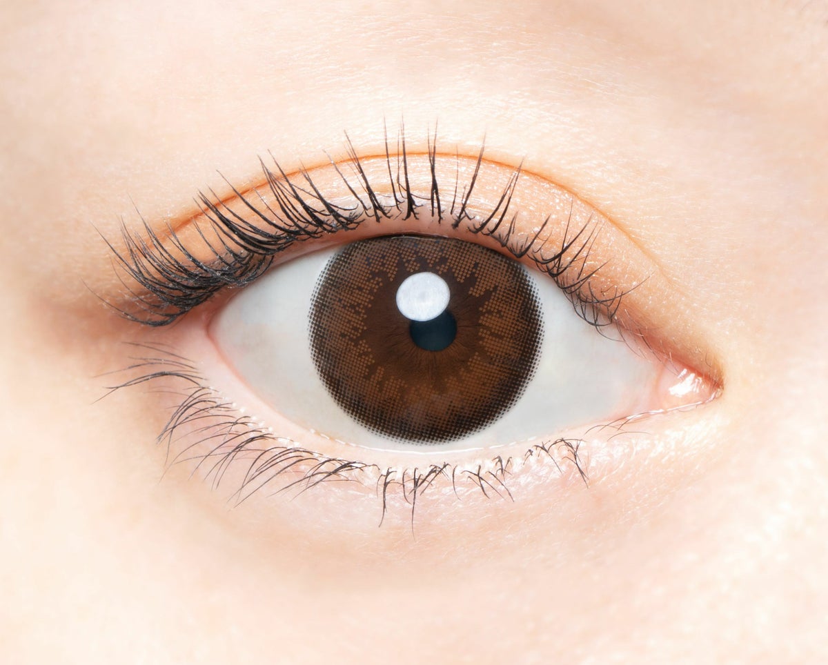 [1day] バンビヴィンテージ ナチュラルヌード　装用画像