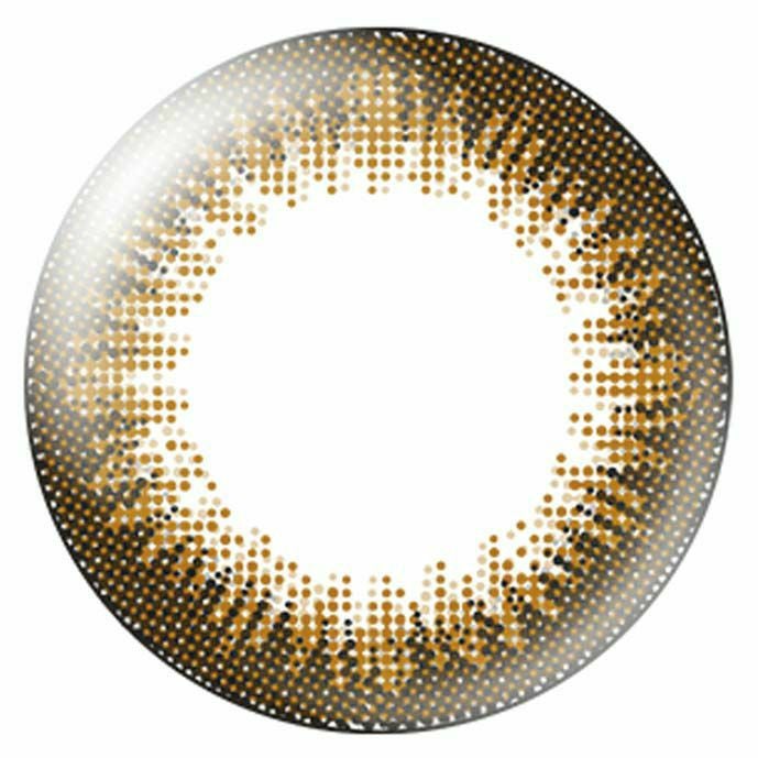 エバーカラーワンデーナチュラル シャンパンブラウン 新木優子 レンズポイント