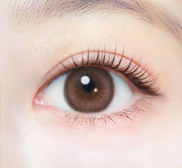 エバーカラーワンデーナチュラル スムースコーラス 新木優子 装用画像