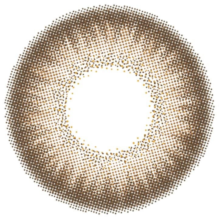 ぽんぽこたぬき　フルーリー　ワンデー　レンズ