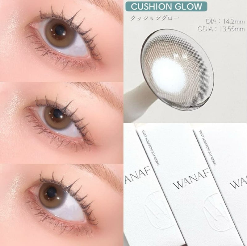 ワナフ (WANAF) カラコン - キムミンジュ [1day] ワナフ クッショングロー レポ画像