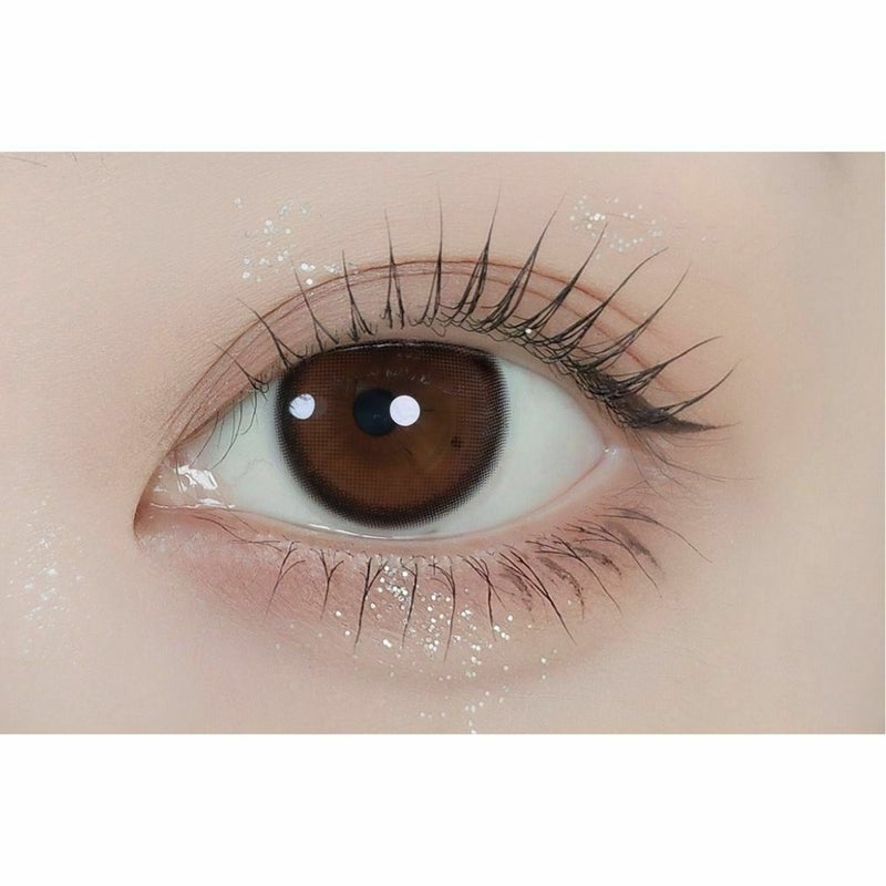 リルムーンゼロシリーズ カラコン 南部桃伽 ジェントルピンク 装用画像