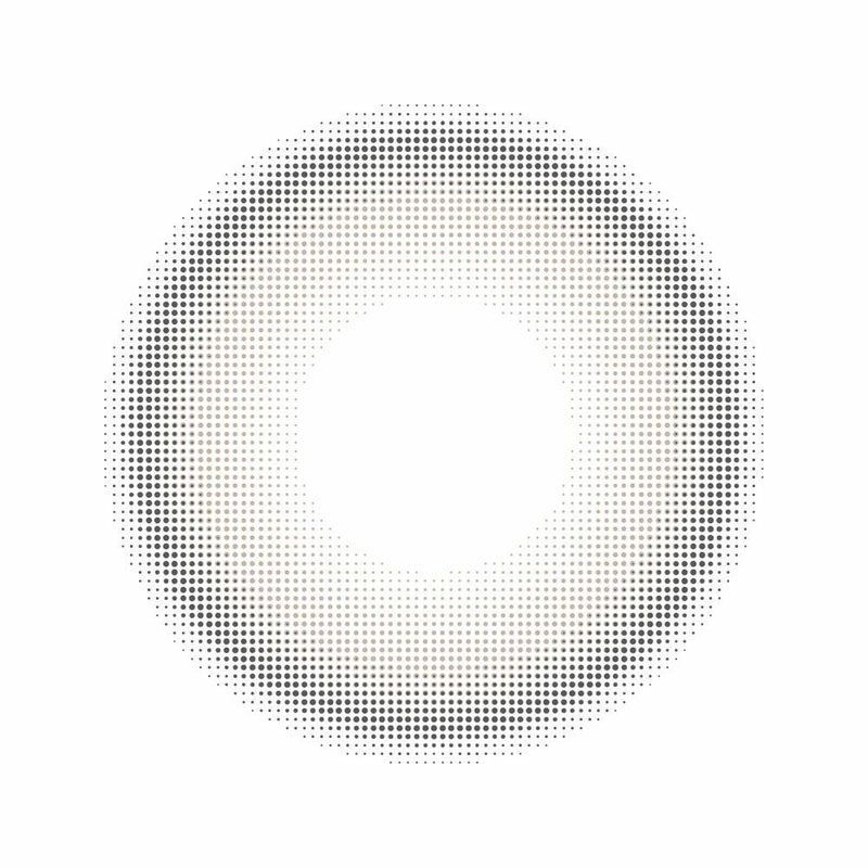  ラルム (LARME) カラコン - 池田エライザ ウォーターティントブラウン　レンズ画像