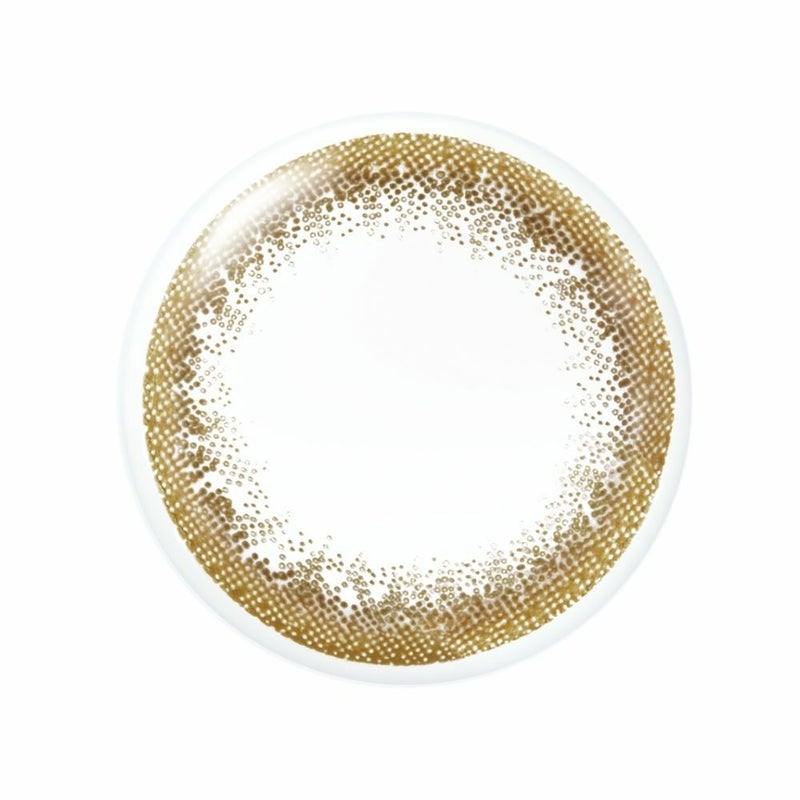  ネオサイトワンデー (Neo Sight 1day) カラコン - 白宮みずほ ライトブラウン　レンズ画像