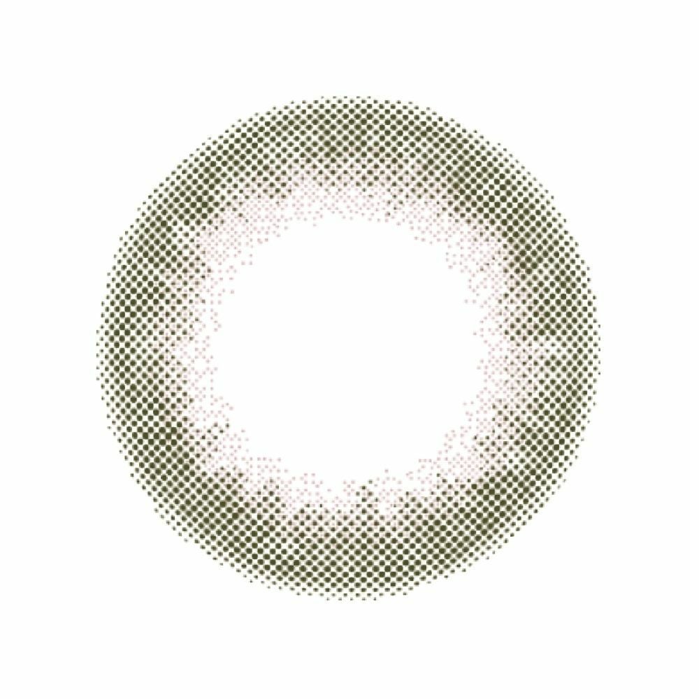 ルミアコンフォート2ウィークサークル 森絵梨佳　カラコン コットンオリーブ レンズ画像