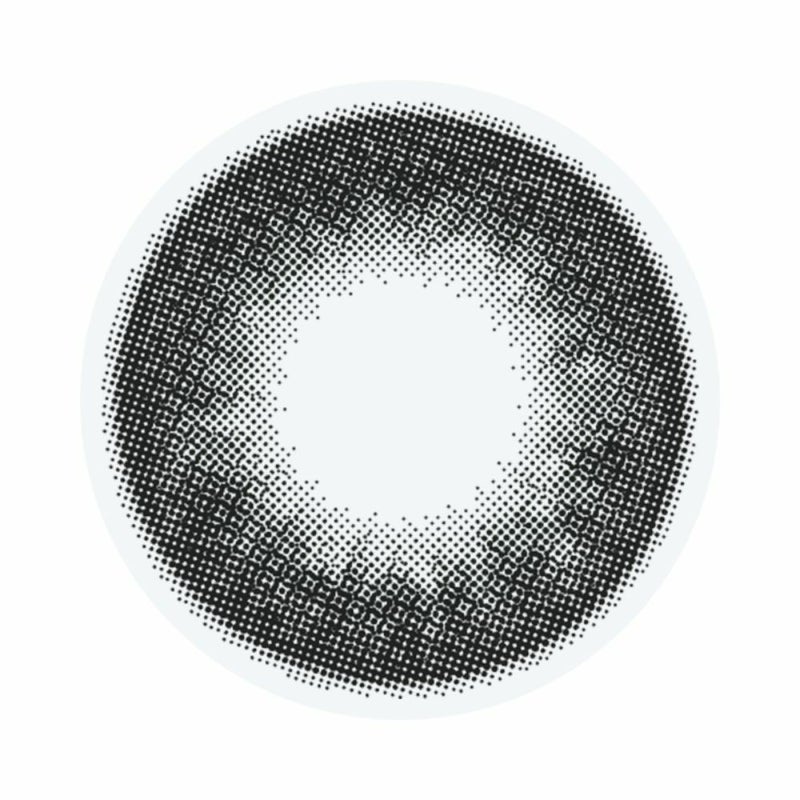  ギャルネバーダイ (GAL NEVER DIE)カラコン - ちゃんみな ブラックカード　レンズ画像