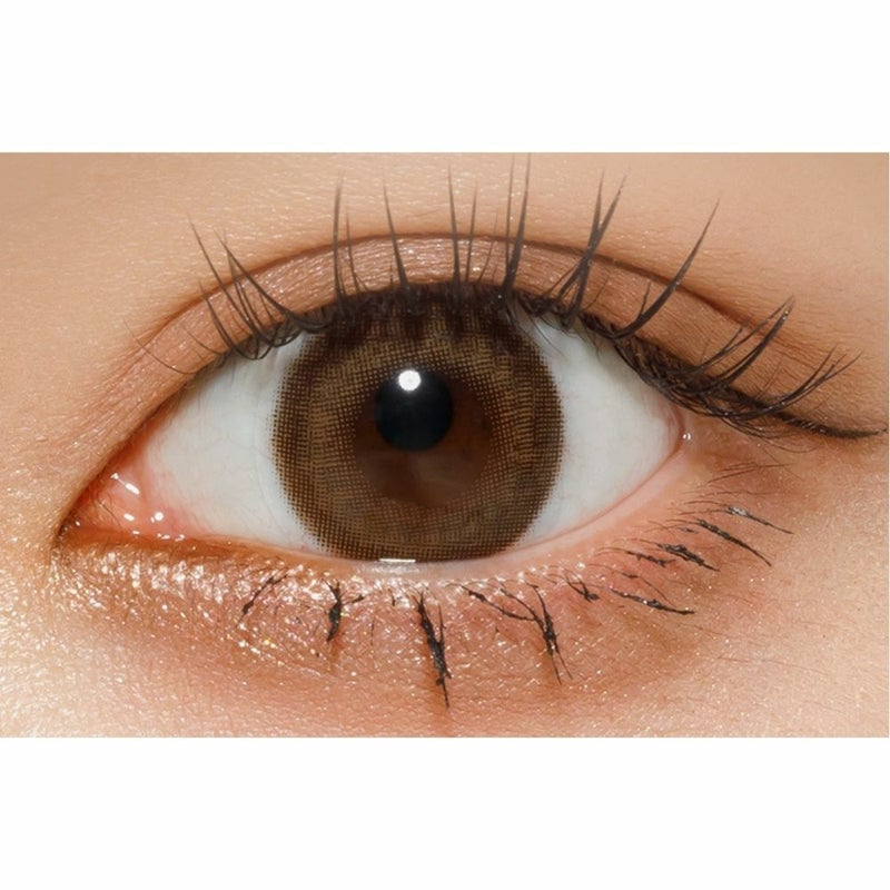 チャロル (CHALOR) カラコン - ぴょな ロイブラウン 装用画像