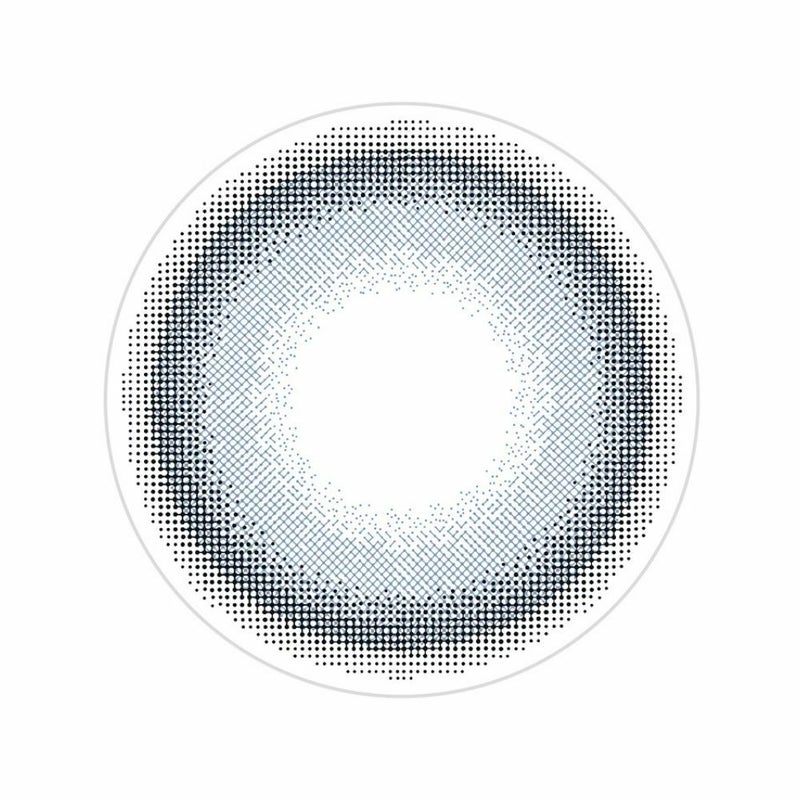 とりーてぃー ワンデー カラコン - 辻希美  しめさば レンズ画像