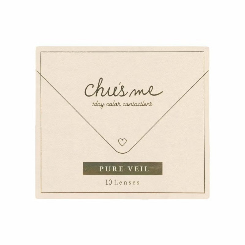 チューズミー (Chu's me) カラコン - ゆうこす (菅本裕子) ピュアベール　パッケージ