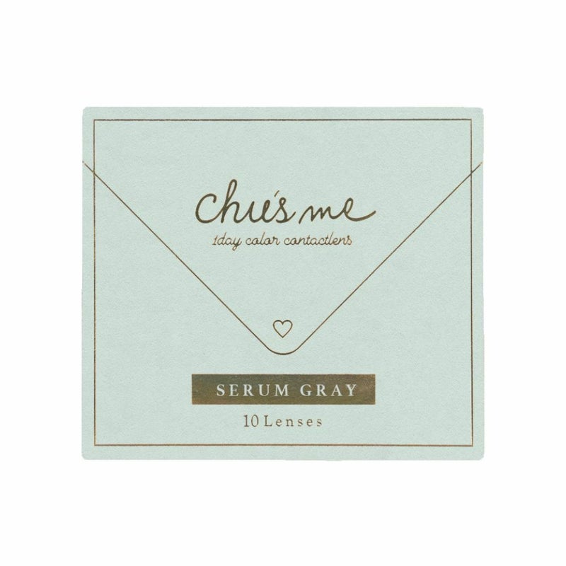 チューズミー (Chu's me) カラコン - ゆうこす (菅本裕子) セラムグレー パッケージ画像