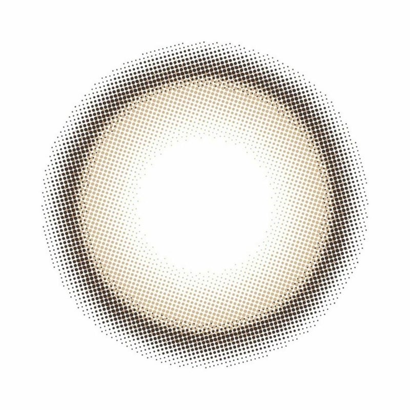 チューズミー (Chu's me) カラコン - ゆうこす (菅本裕子) エッセンスベージュ レンズ画像