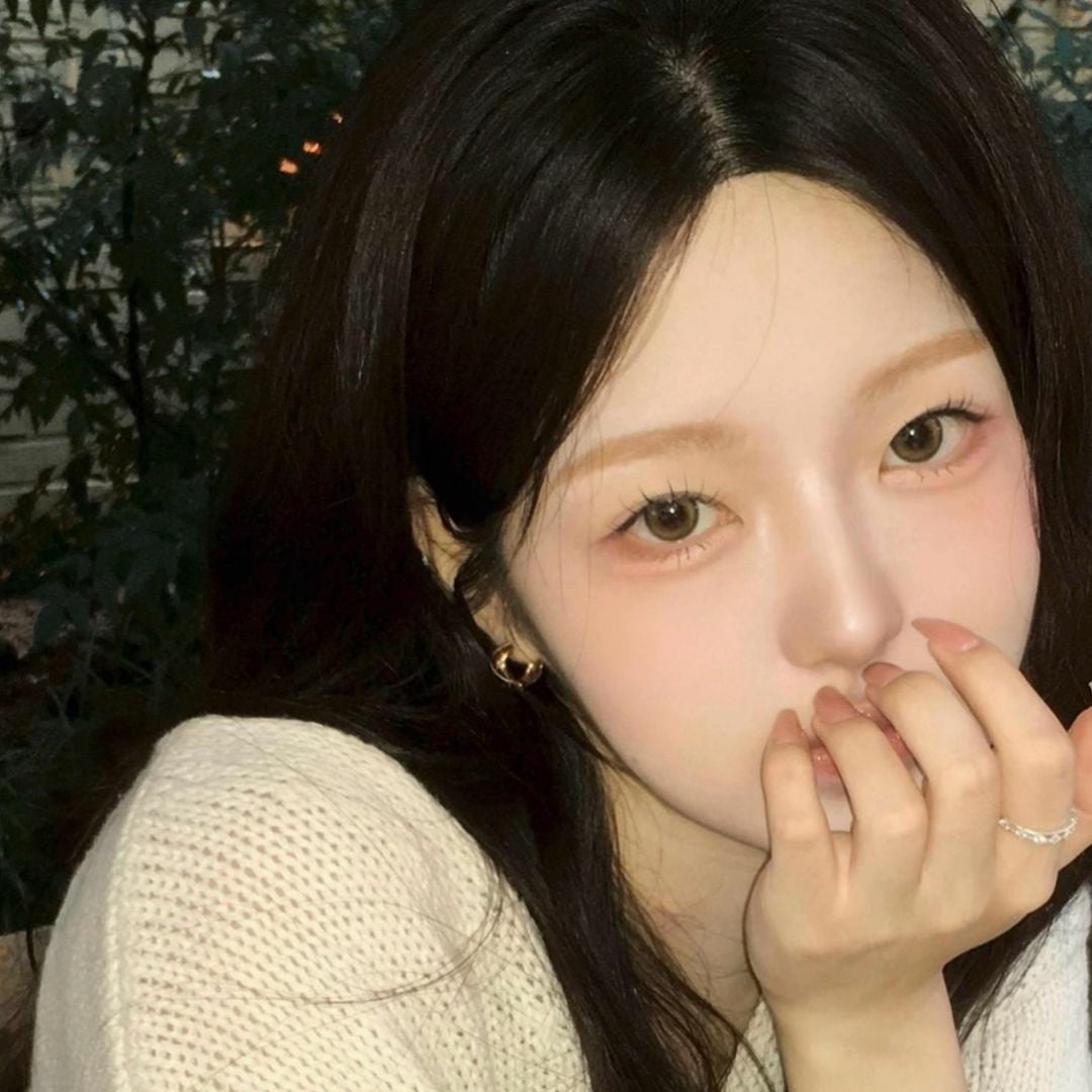 トゥインクルブラウン　装用画像