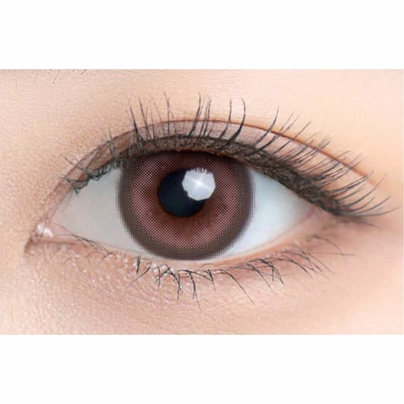 ふふふ (fufufu) カラコン ぶどうグミ 装用画像