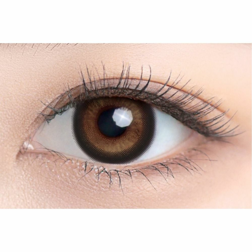 ふふふ (fufufu) カラコン スモア 装用画像