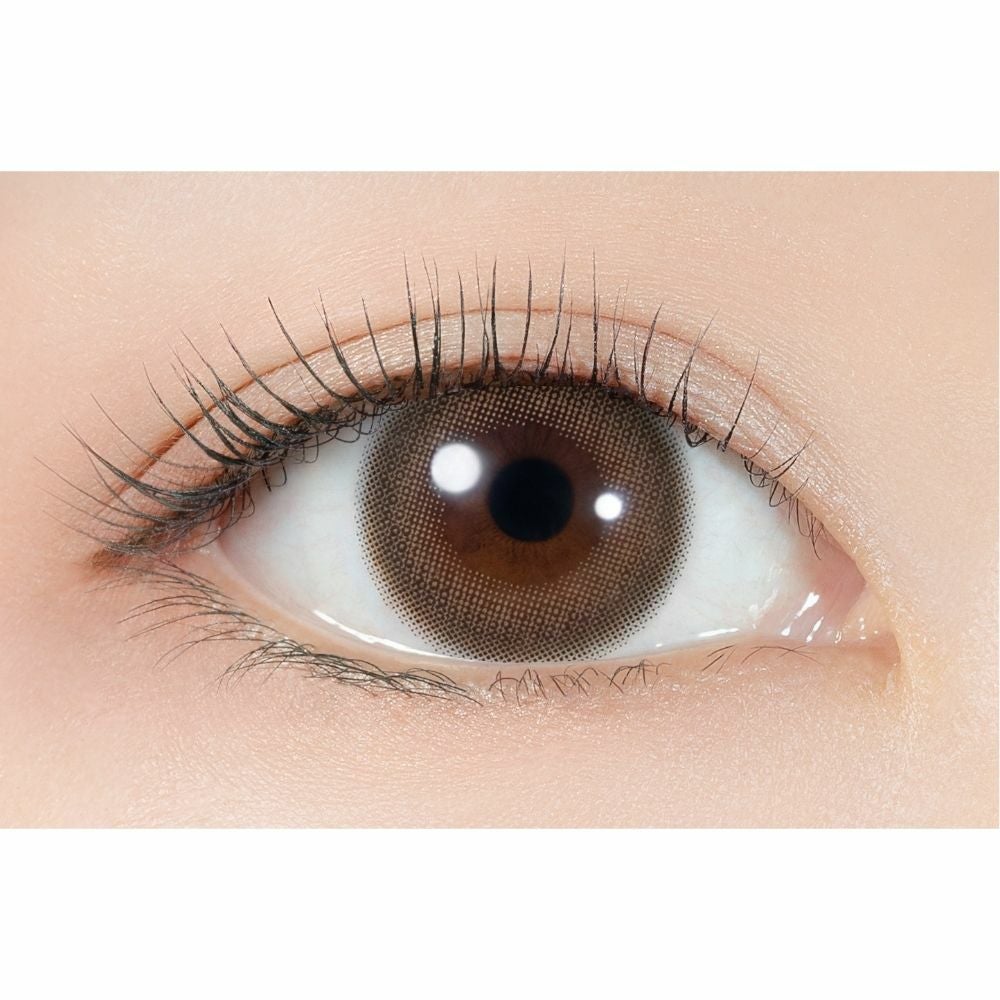 ルミエユー(LumieU）カラコン - 石井美保(いしいみほ)  ワンデー ジェムショコラ 装用画像