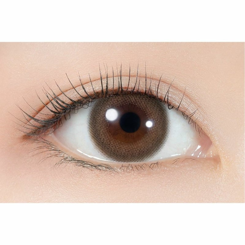 ルミエユー(LumieU）カラコン - 石井美保(いしいみほ)  ワンデー ジェムショコラ 装用画像