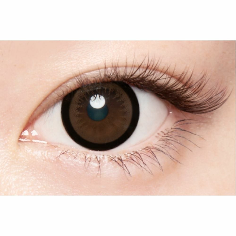 エンジェルカラー (AngelColor) カラコン - 益若つばさ アーモンド 装用画像