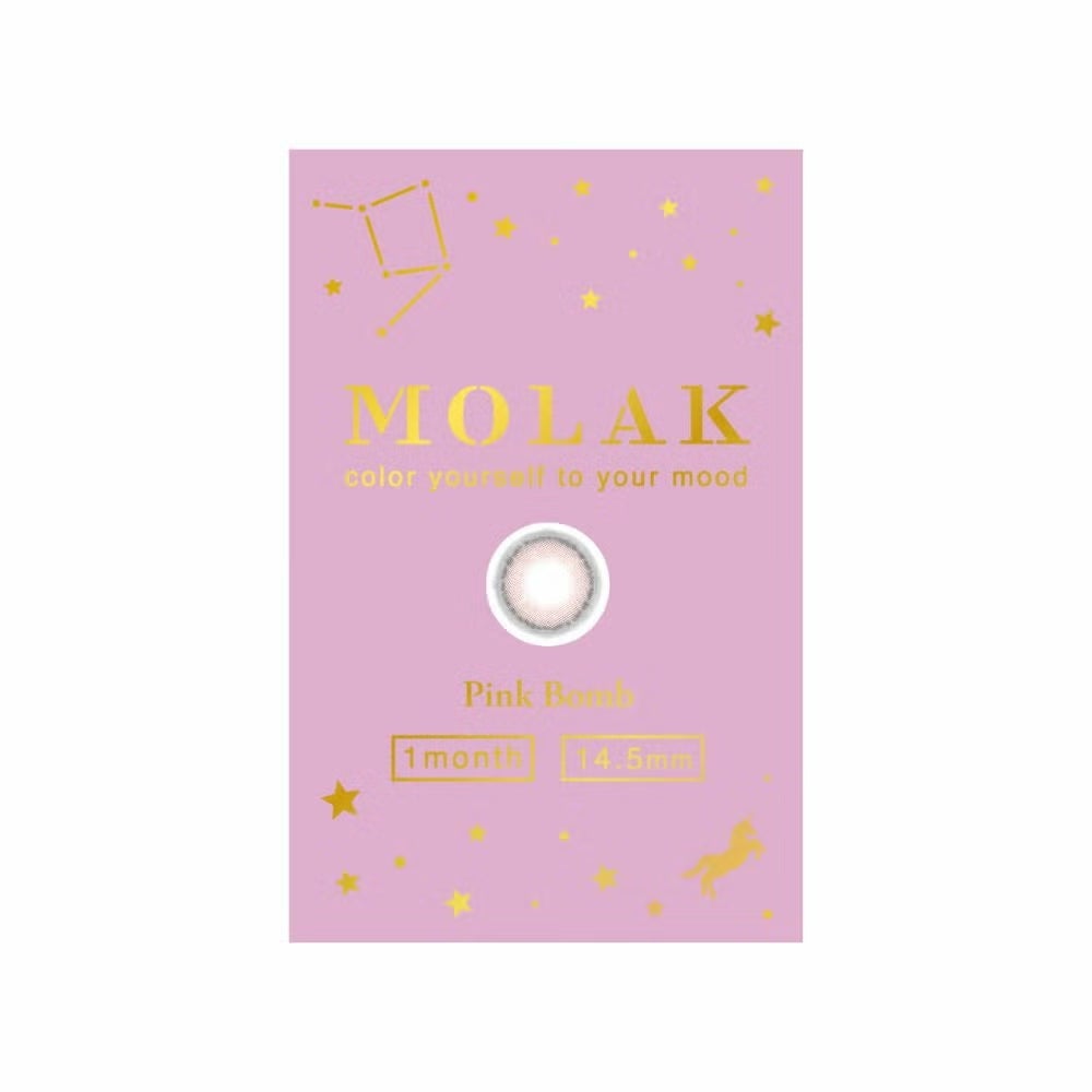 1month]モラク ピンクボム | カラコン通販（送料無料） LILY ANNA