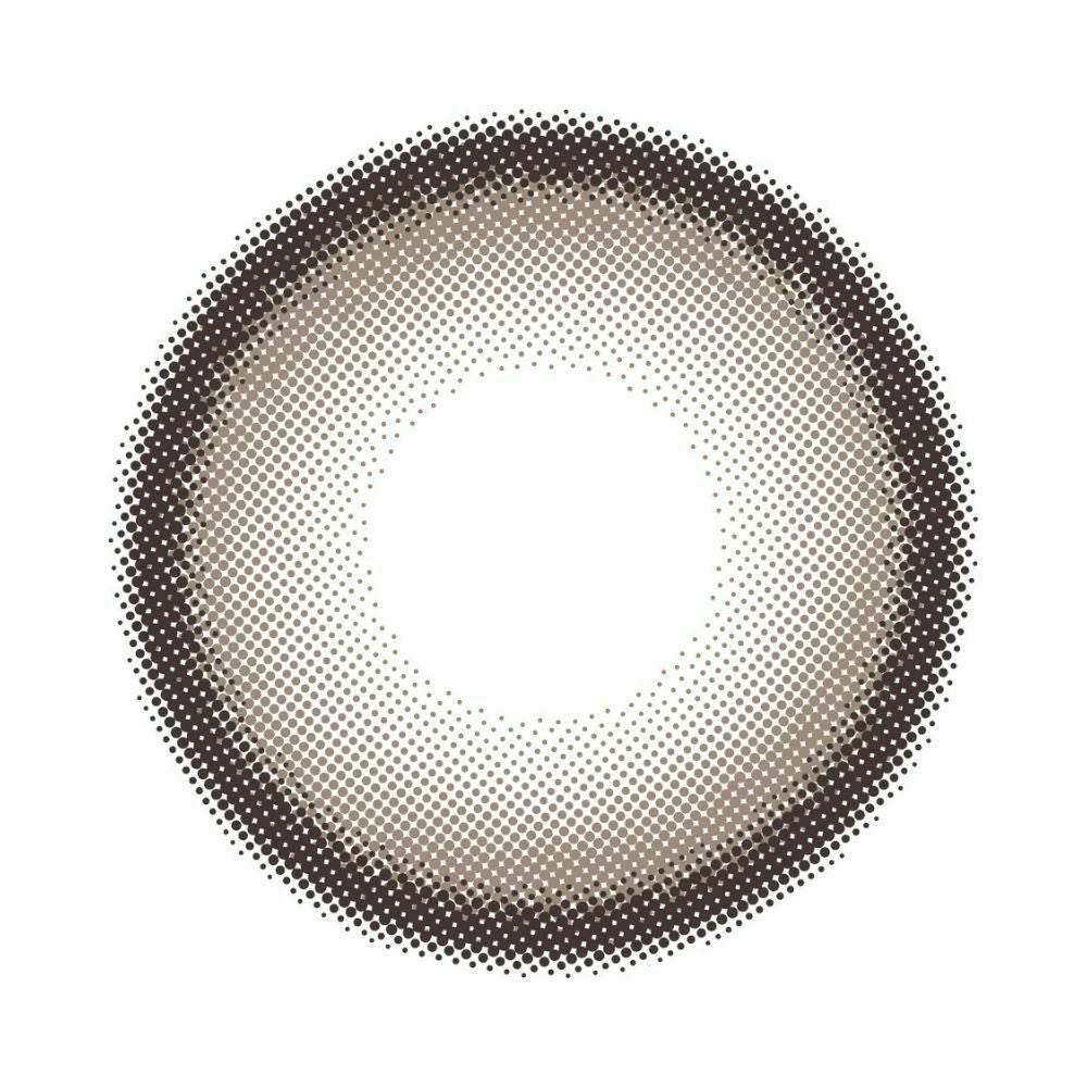 シャプン (Chapun) カラコン - 齊藤なぎさ (なーたん) ぬけがけグレージュ レンズ画像