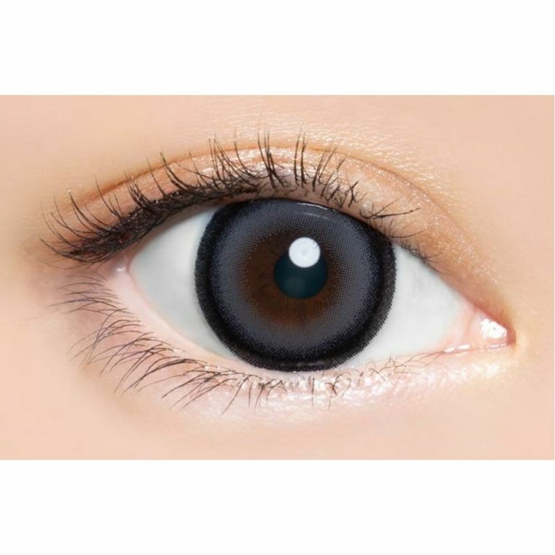 エンジェルカラー (AngelColor) カラコン - 益若つばさ バンビシリーズ　ワンデー セサミムーン 装用画像