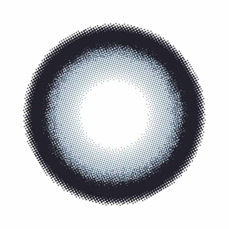 エンジェルカラー (AngelColor) カラコン - 益若つばさバンビシリーズ ワンデー ブルーベリームーン レンズ画像