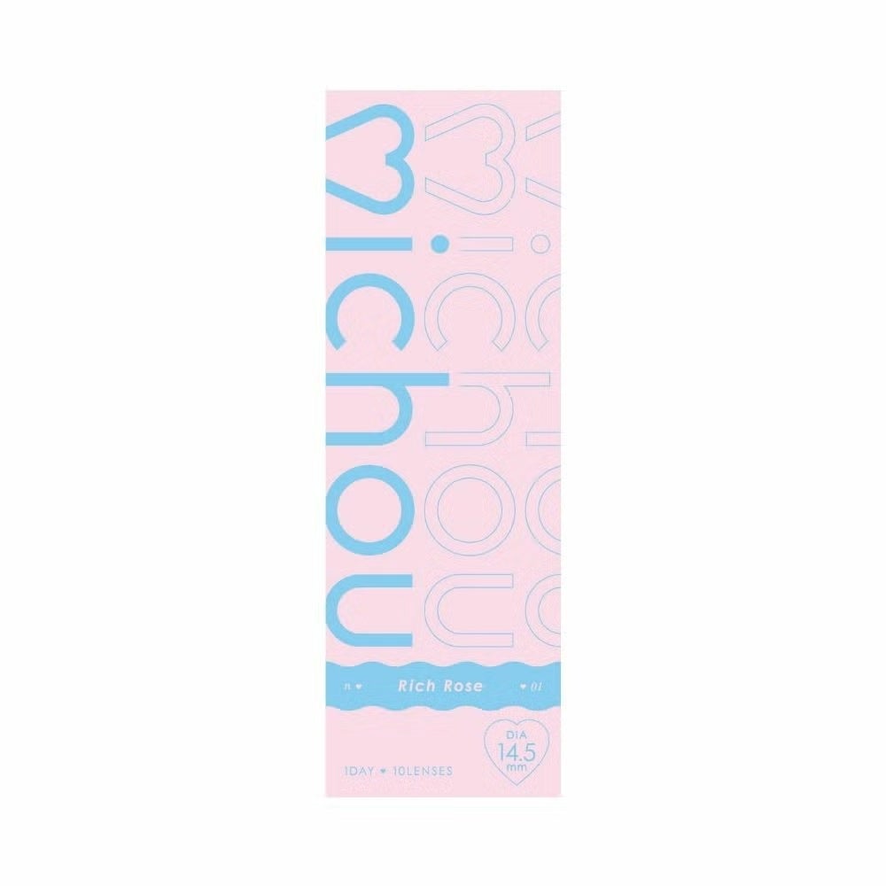  ミシュー (michou) カラコン ワンデー リッチローズ パッケージ