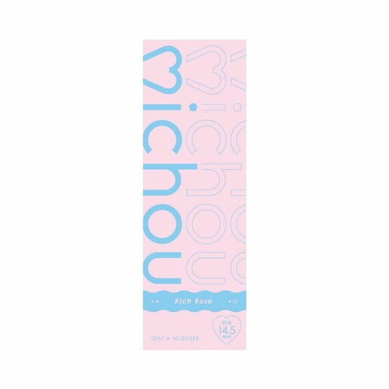  ミシュー (michou) カラコン ワンデー リッチローズ パッケージ