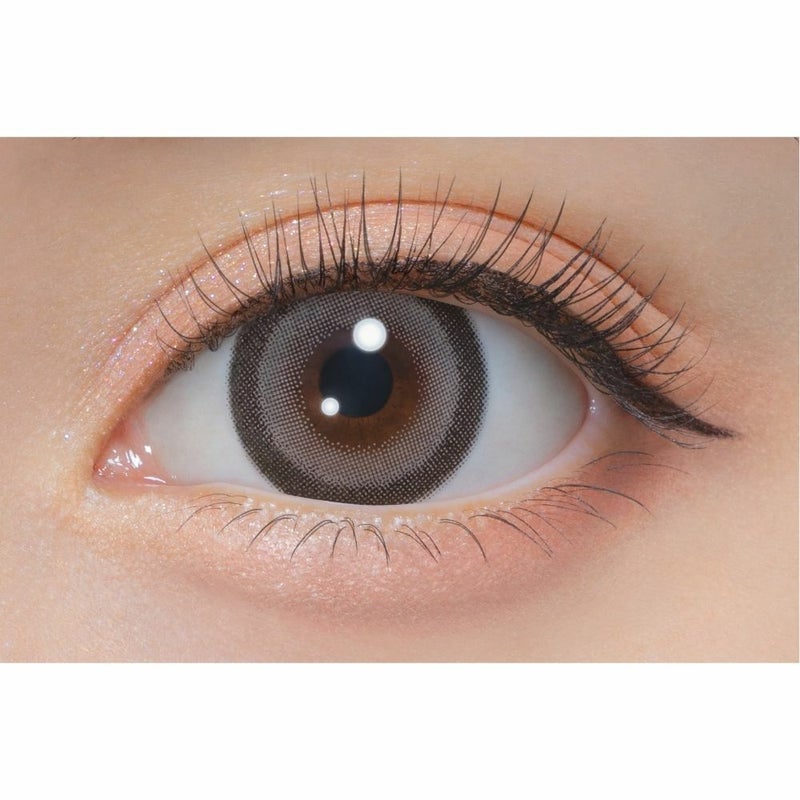 ミシュー (michou) カラコン - 進撃のノア ワンデー ベイビーグレー 装用画像