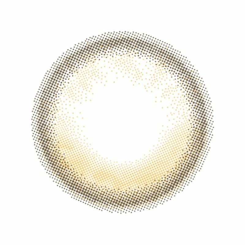 チューズミー (Chu's me) カラコン - ゆうこす (菅本裕子) ワンデー 乱視用 グロスブラウン レンズ画像